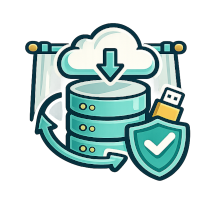 backup datas p
